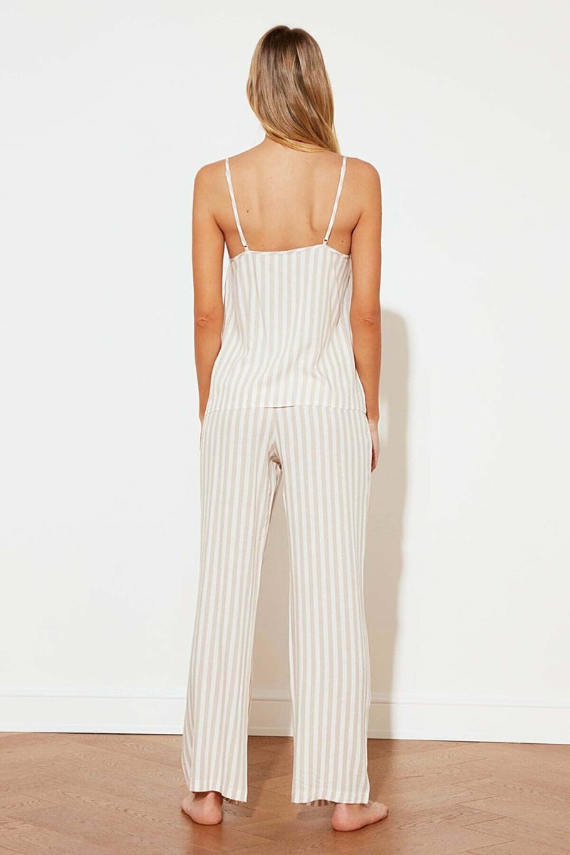 Women's Striped Pyjama Set - Pyjama Sets 19