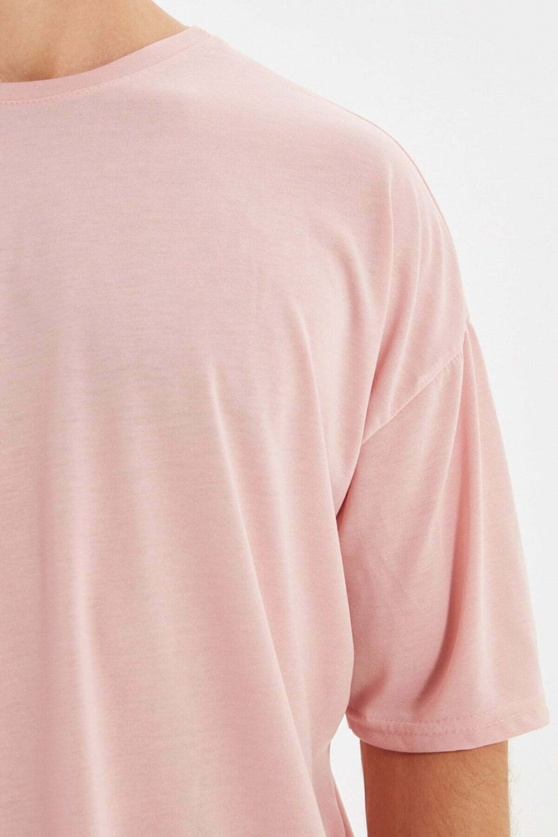 5_org_zoom Men's Crew Neck Oversize Short Sleeve T-Shirt - Short Sleeve T-Shirt 66