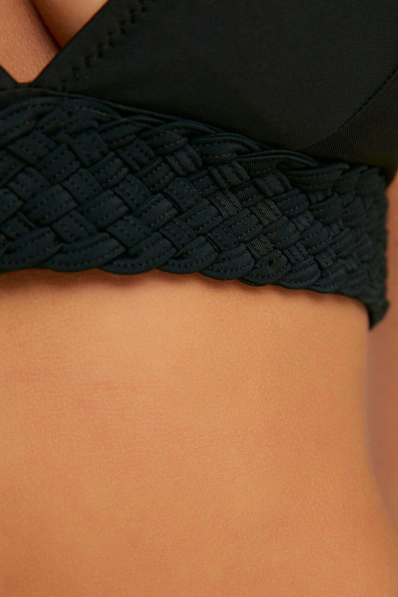 Women's Tie Detailed Bikini Top - Bikinis 23