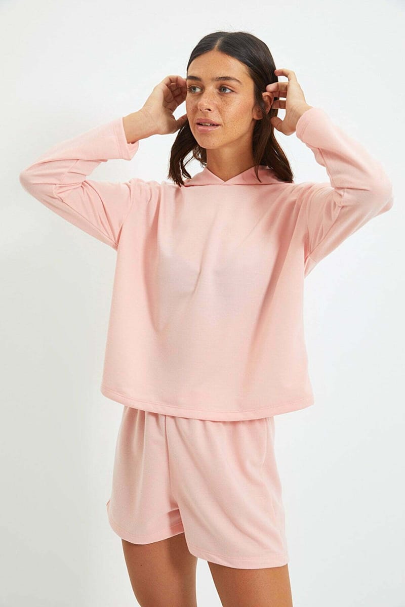 Basic Hooded  Night Suit - Co-ord Sets 29