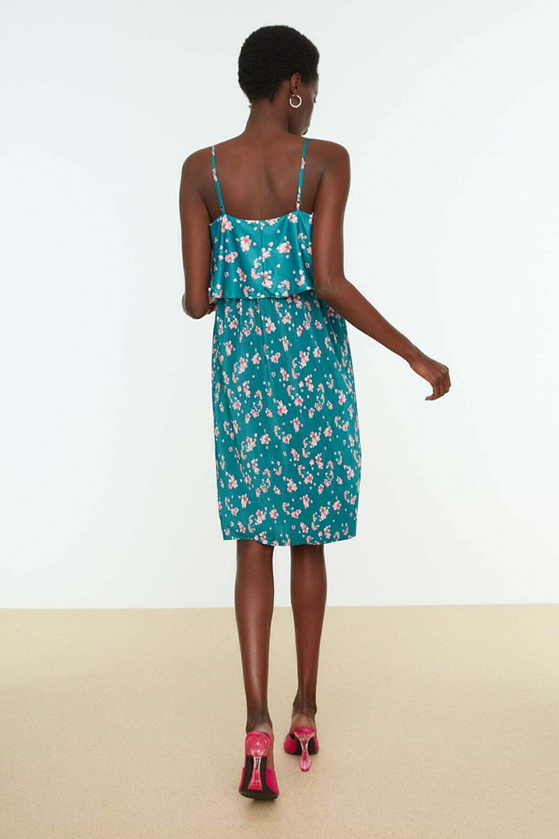 5_org_zoom Floral Print Overlay Dress - Mini Dresses 17