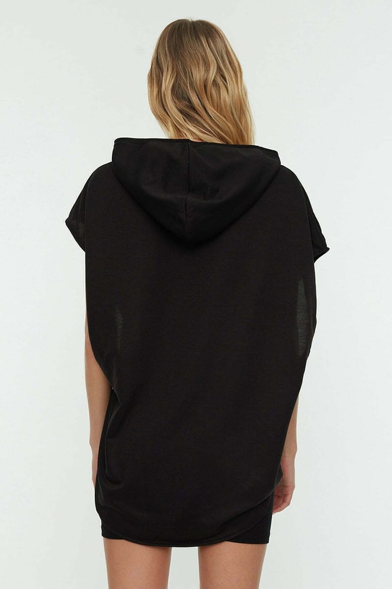 Hooded Knitted Sweatshirt - Hoodies 18