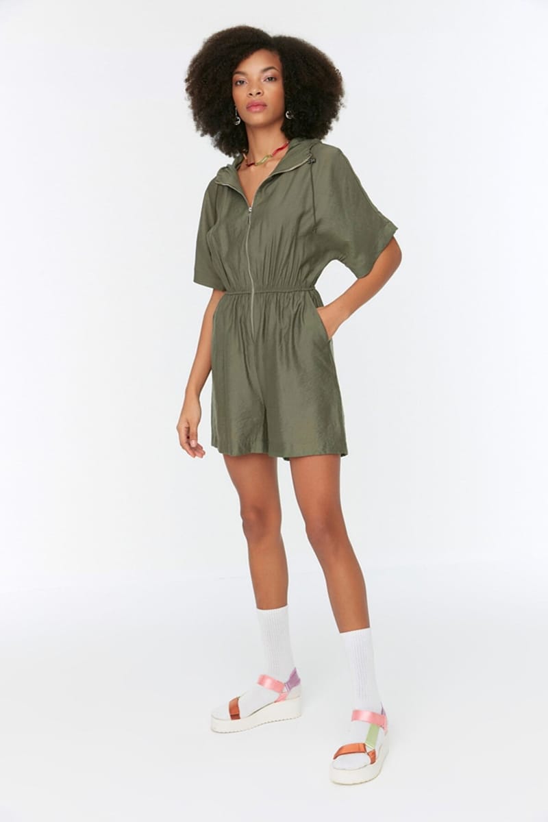 5_org_zoom Zip Detail Knitted Playsuit - Playsuits 18