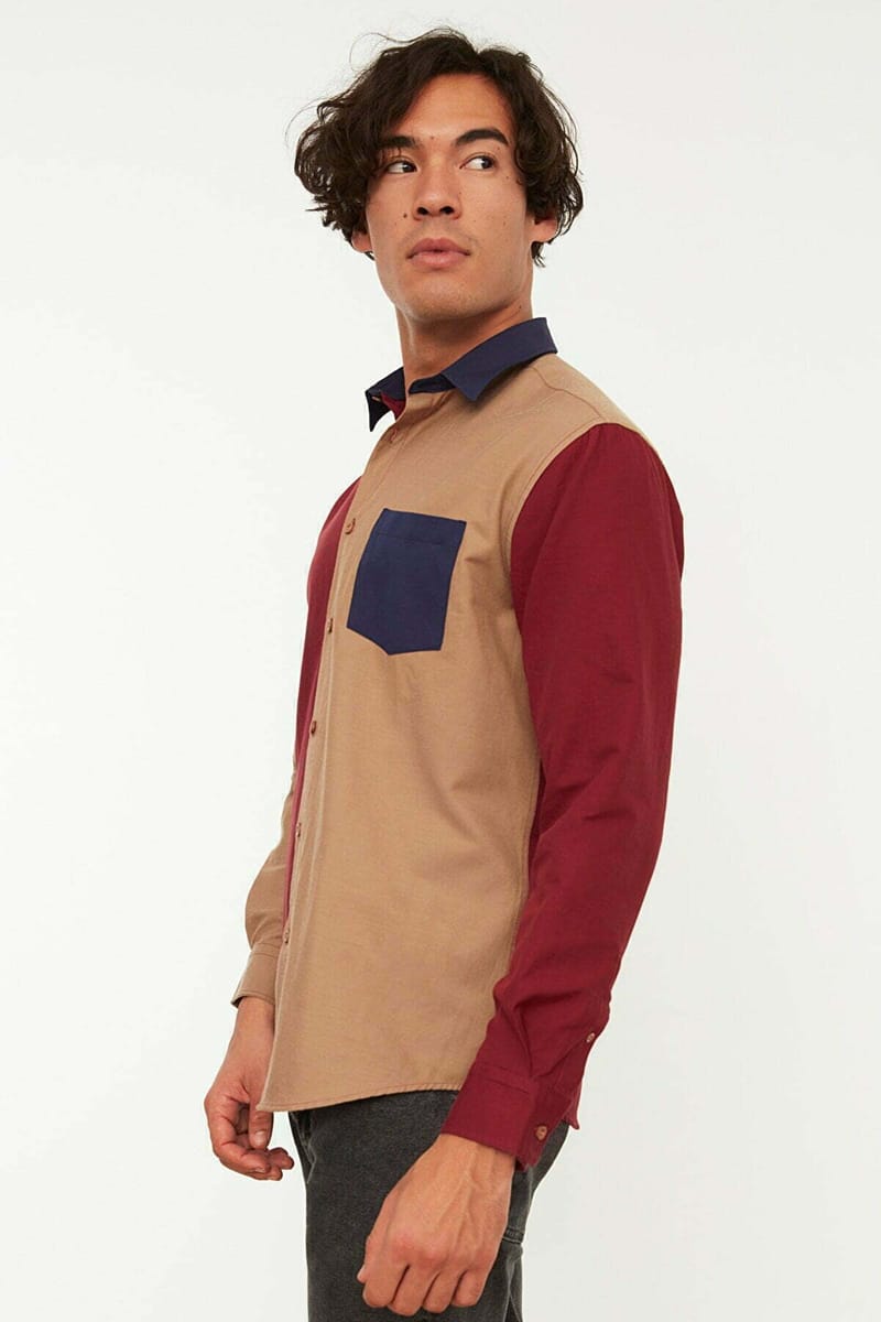 5_org_zoom Color Block Regular Fit Shirt - Long Sleeves Shirts 21