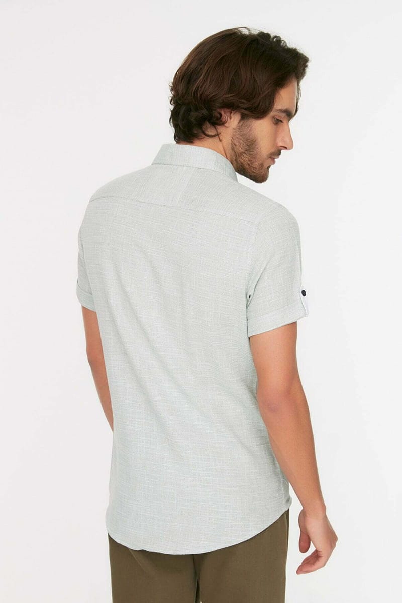 Fillet Pocket Slim Fit Shirt - Short Sleeves Shirts 24