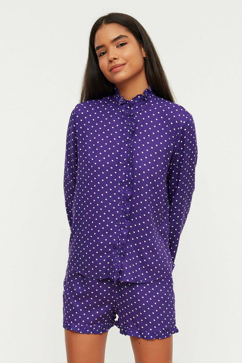 Polka Dot Shirt & Shorts Set - Co-ord Sets 28