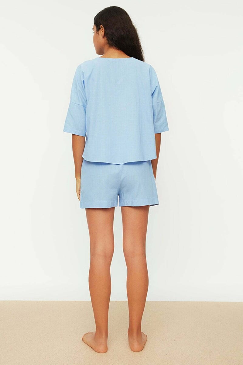 Oversized Shirt & Shorts Set - Co-ord Sets 28