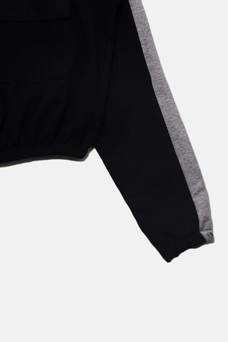 6_org_zoom Bardot Zip Detail Sweatshirt - Sweatshirts 53