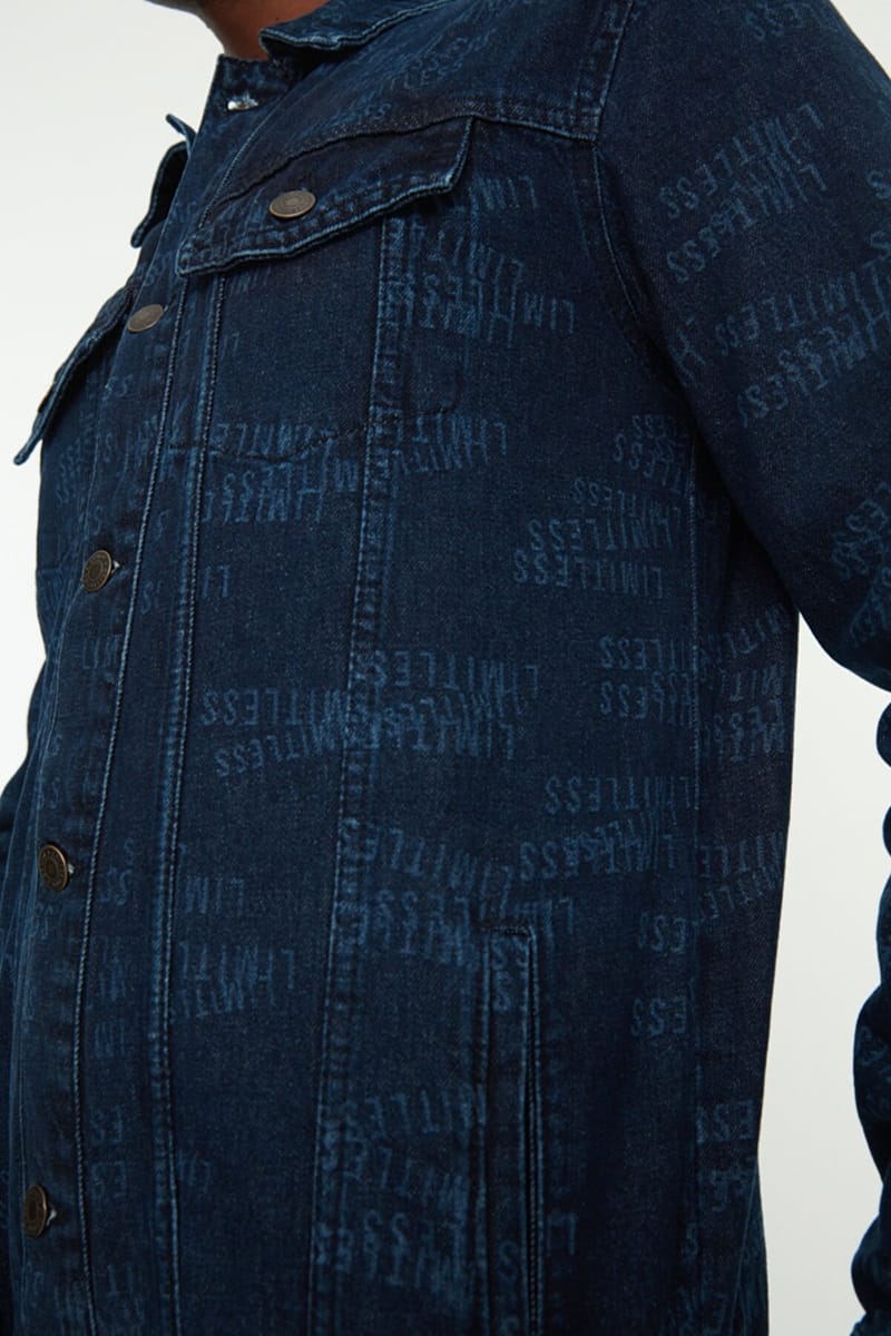Indigo Men's Regular Fit Laser Jacket - Denim Jackets 22