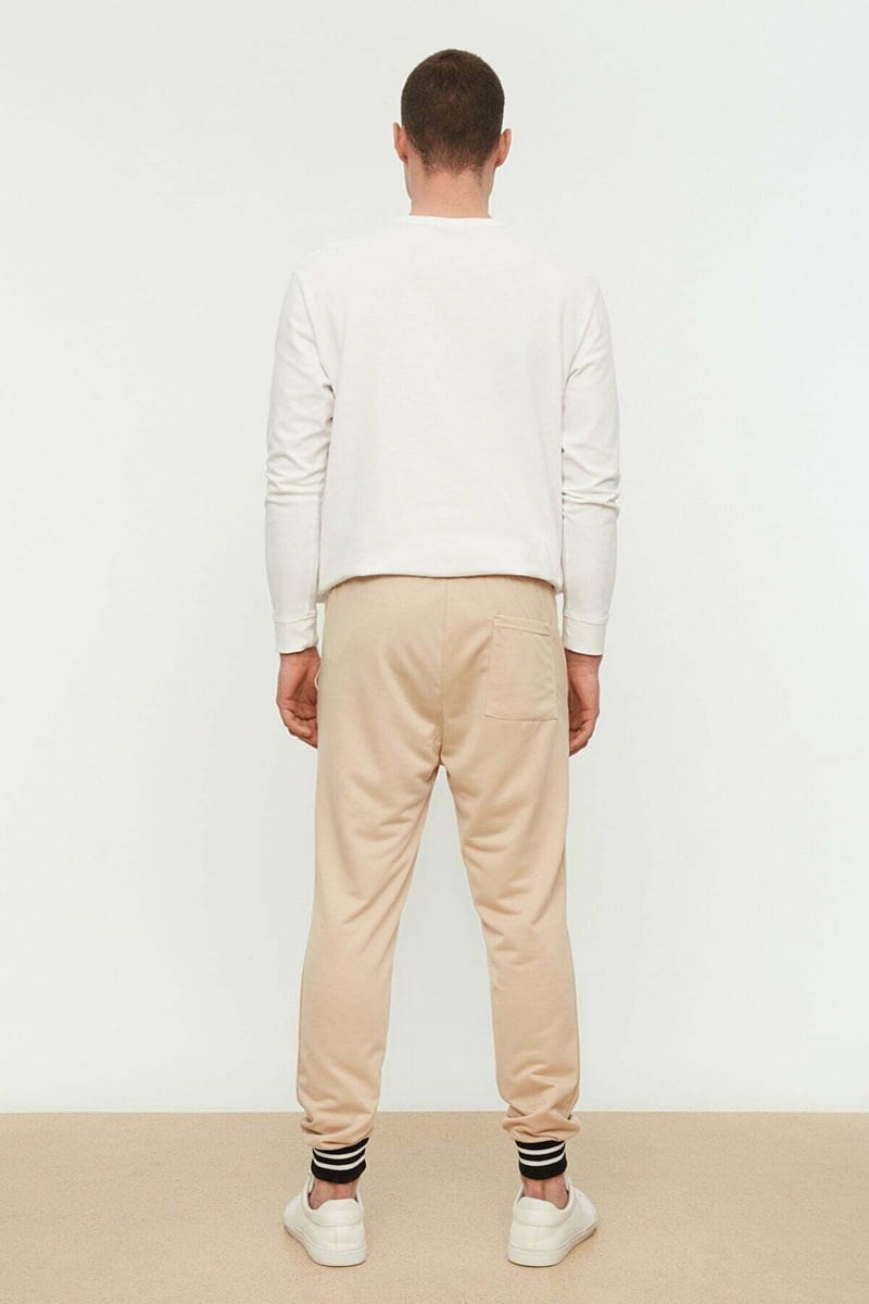 Contrast Cuff Sweatpants - Sweatpants 24