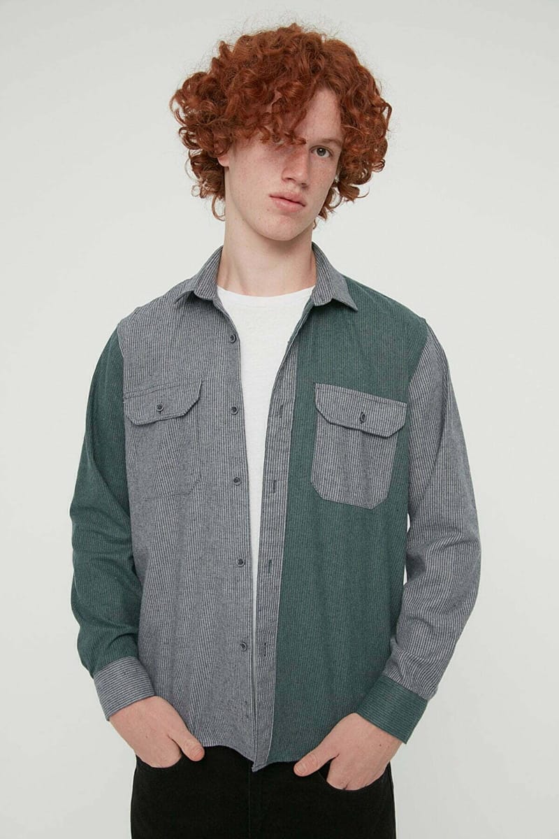 6_org_zoom Striped Relaxed Fit Shirt - Long Sleeves Shirts 24