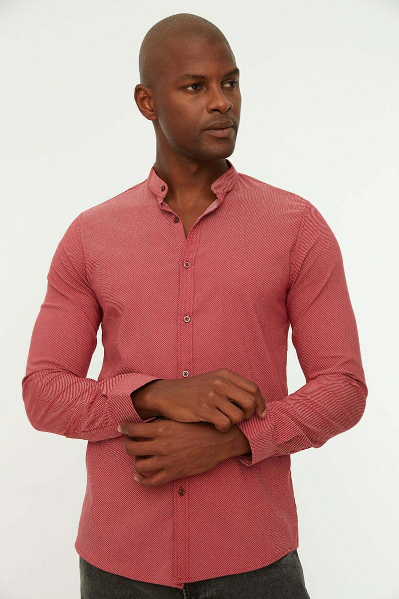 6_org_zoom Slim Fit Classic Collar Long Sleeve Shirt - Long Sleeves Shirts 23