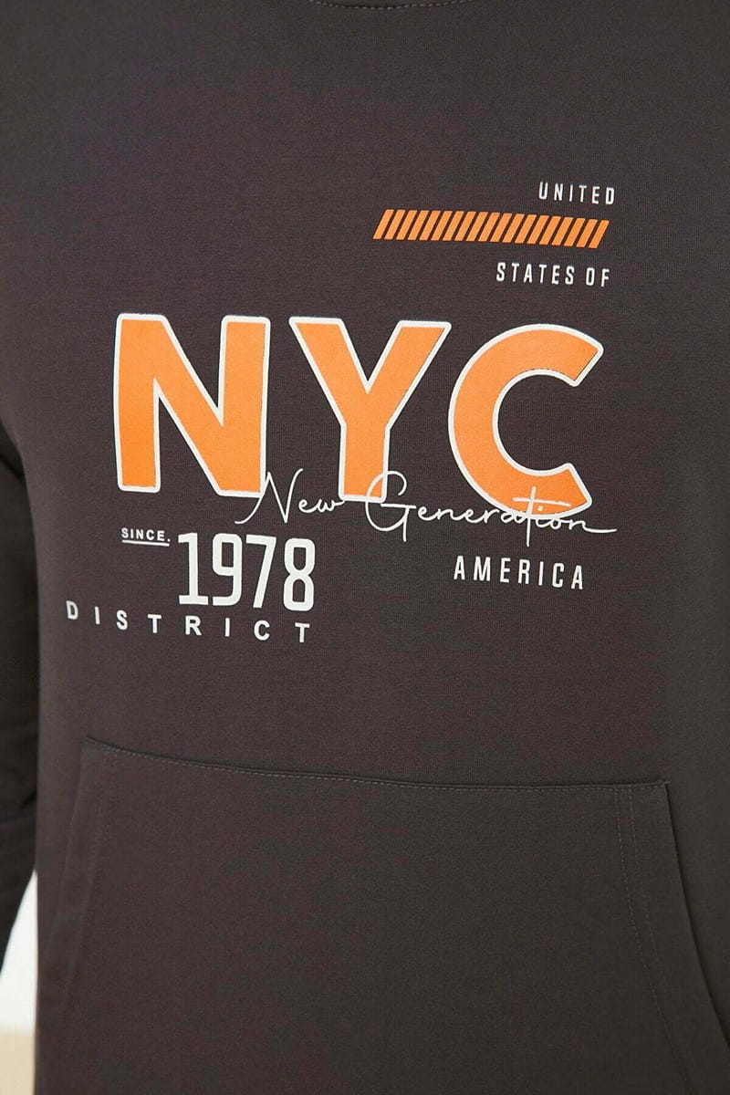 Regular Fit NYC Hoodie - Hoodies 32