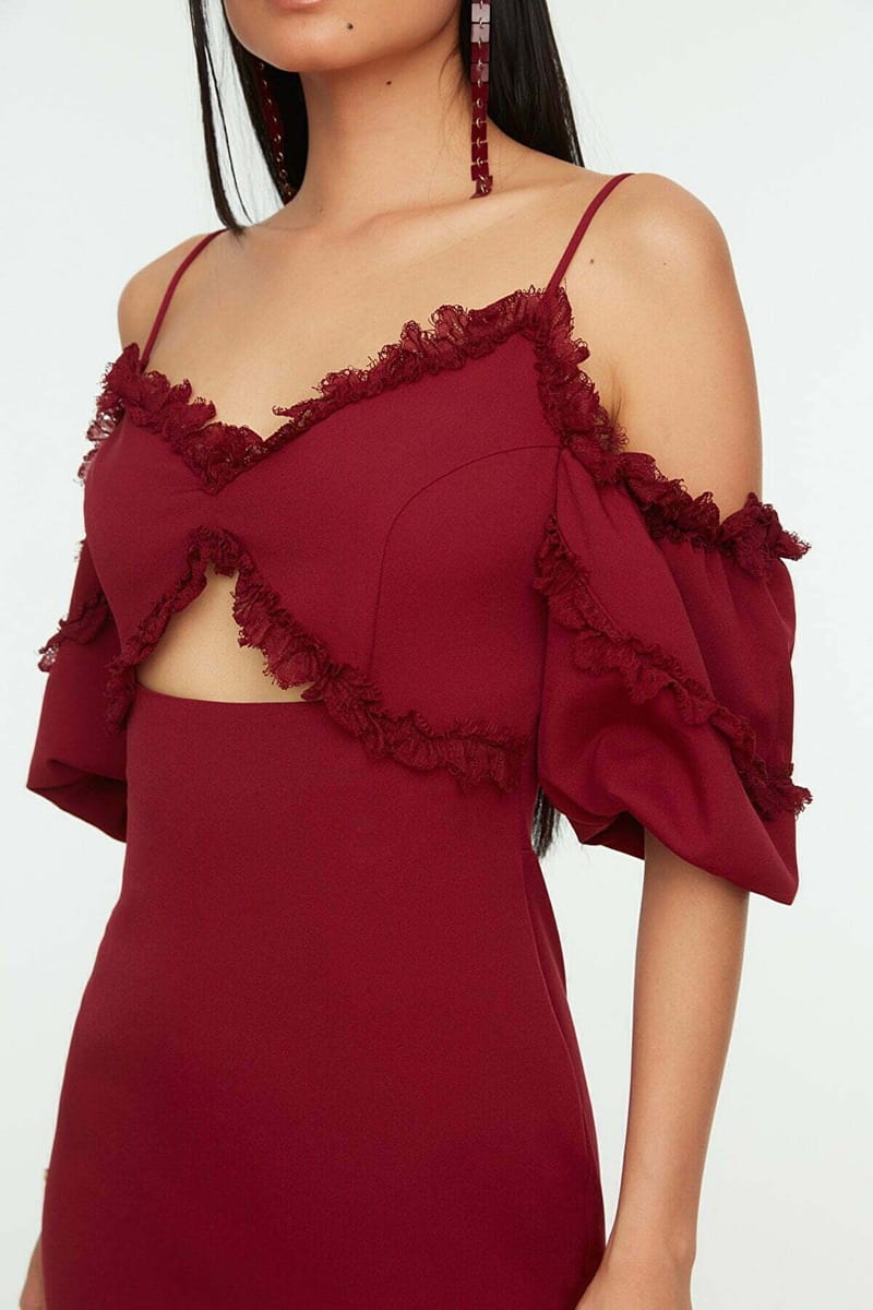 7_org_zoom-19.jpg Damson Collar Detailed Dress - Party Dresses 25