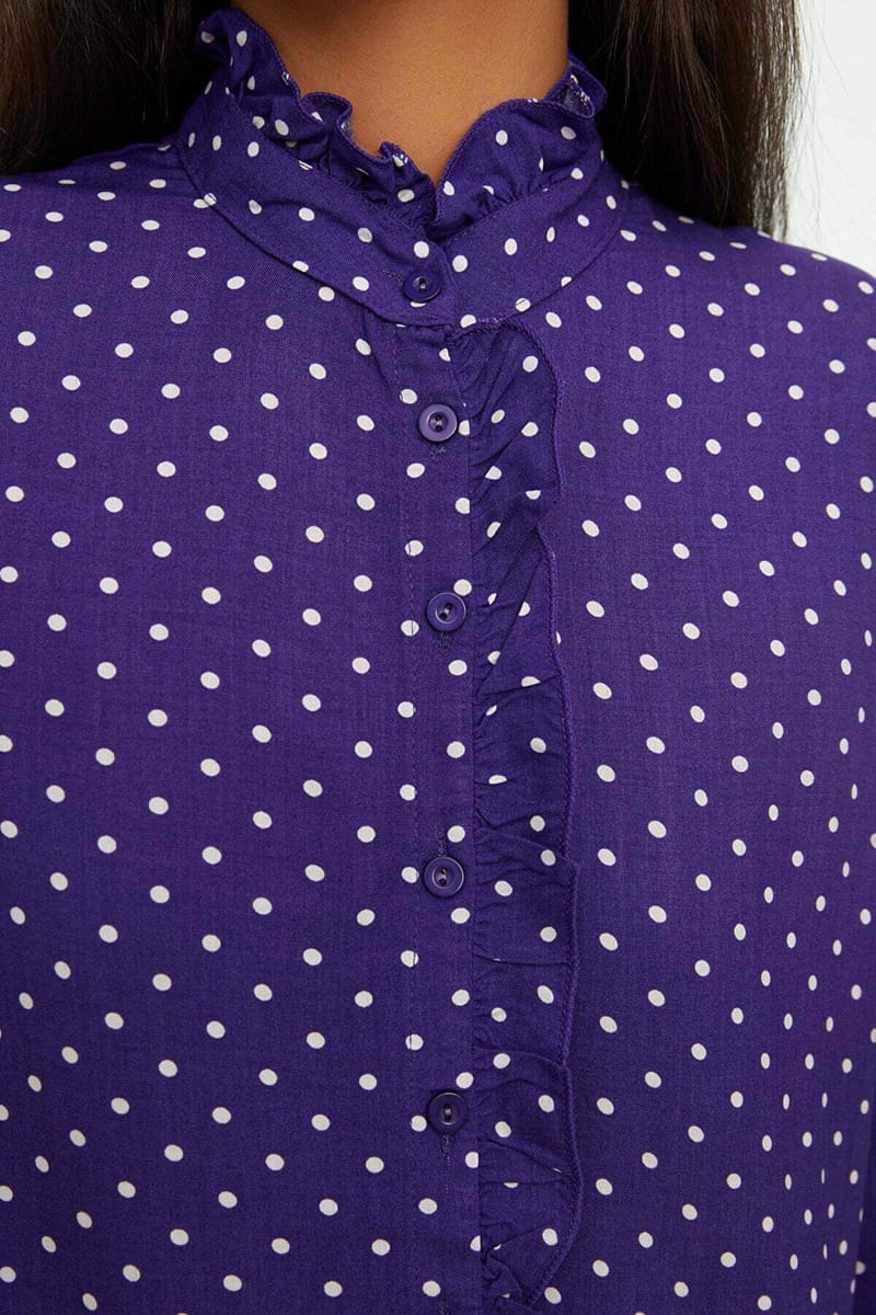 Polka Dot Shirt & Shorts Set - Co-ord Sets 29