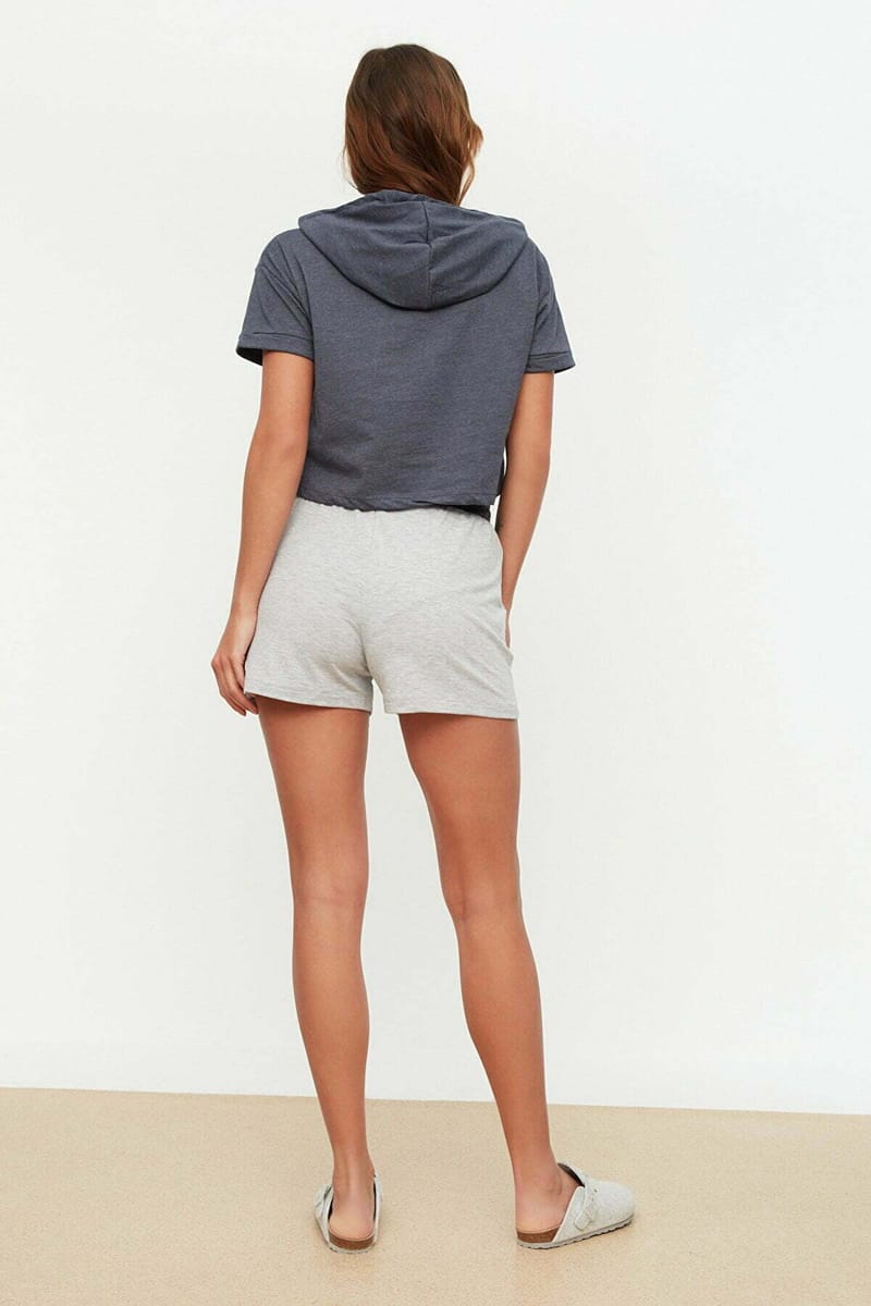 Hooded T-Shirt & Short Women's Set - Co-ord Sets 29