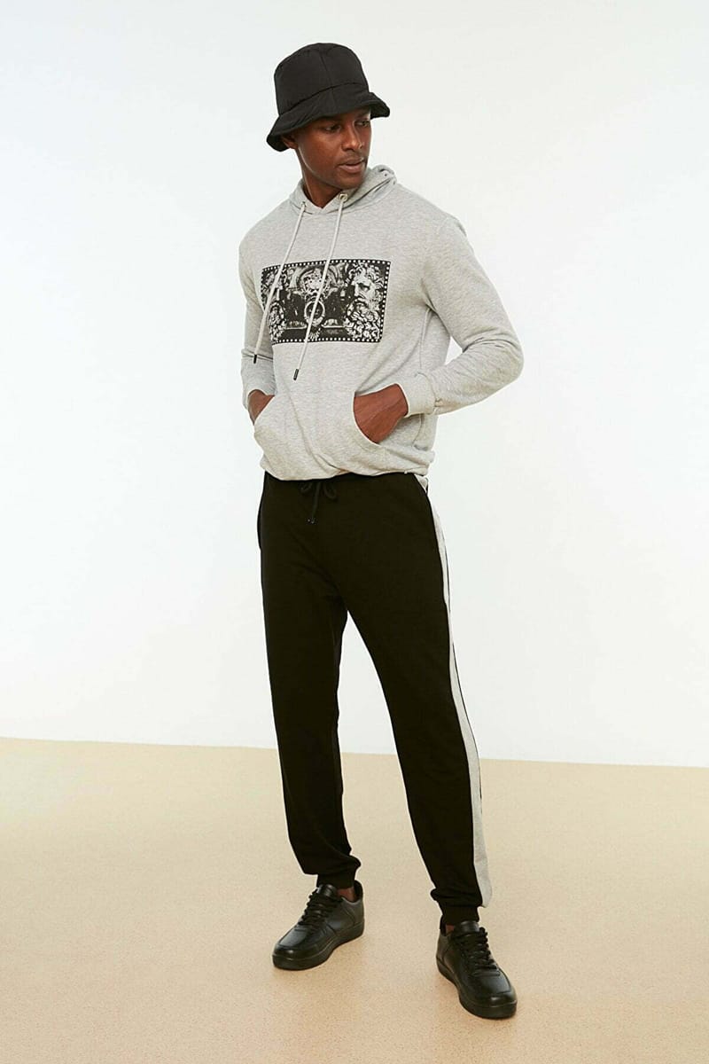 Regular Fit Elastic Leg Sweatpants - Sweatpants 28