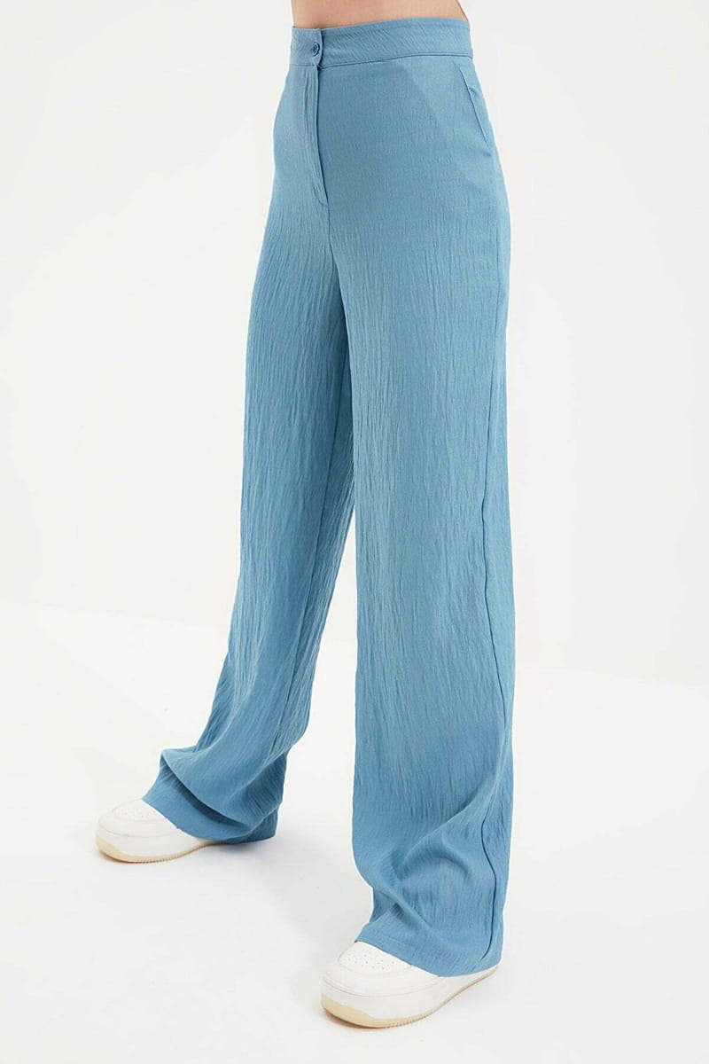 High Waist Wide Leg Pant - Formal Pants 63