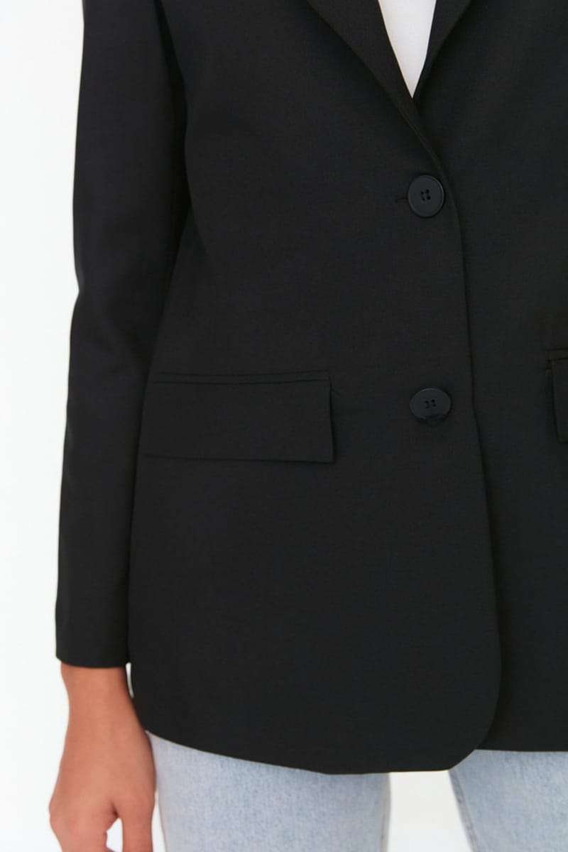 Single Breasted Blazer Jacket - Blazers & Coats 23