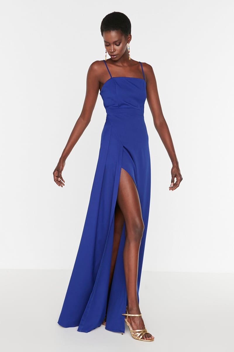 A Line Slit Maxi Dress Trendyol - Women's Maxi Dresses 21