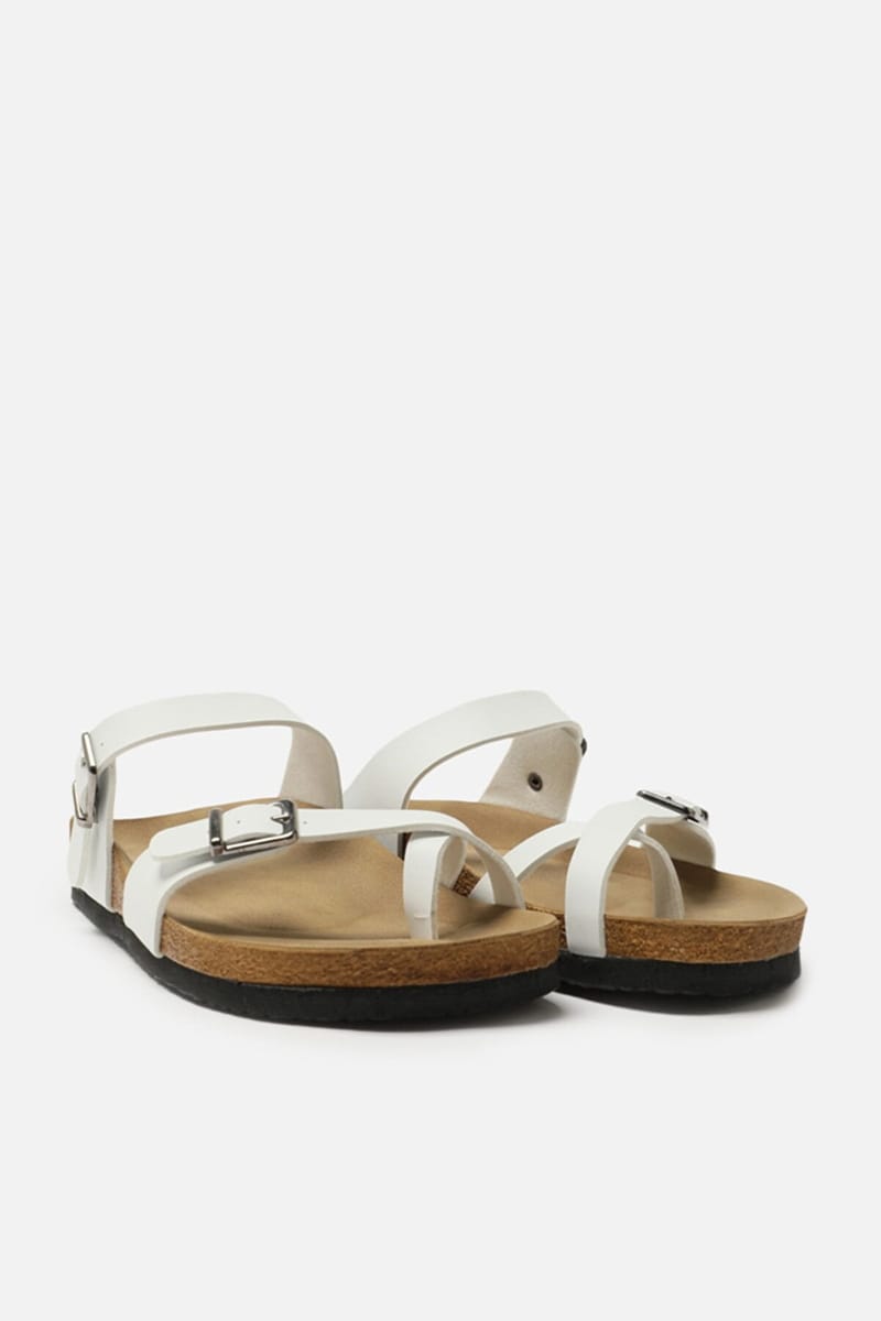 White Casual Flat Flip Flop Women's Footwear Casual Flat Sandals For Women - Casual Sandals 34