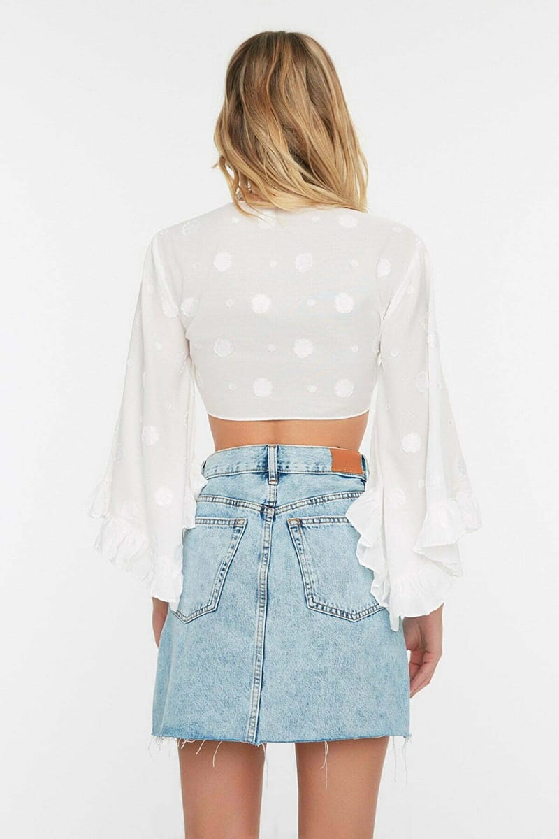 Knot Detail Crop Top