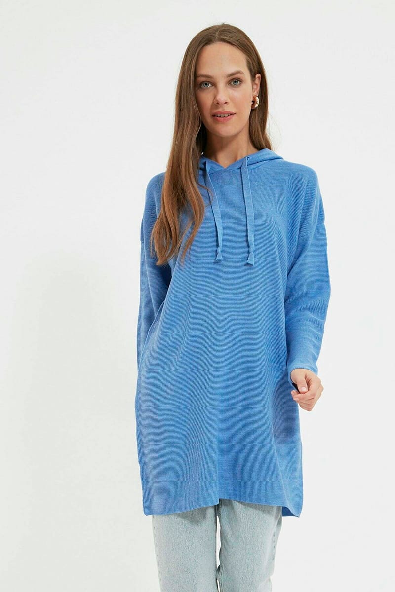 Longline Hooded Sweater Longline Hooded Sweater - Hoodies 13