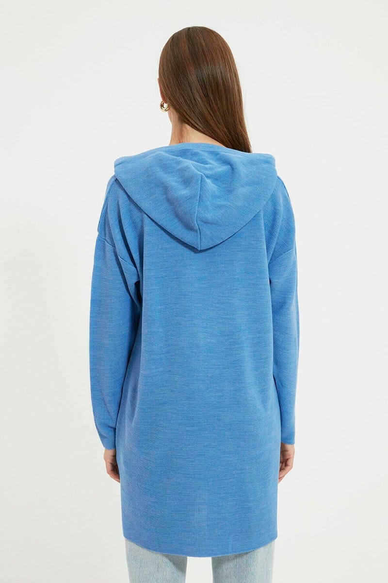 Longline Hooded Sweater Longline Hooded Sweater - Hoodies 15