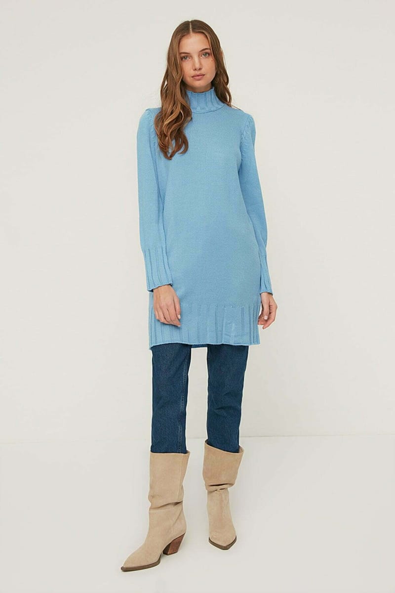Half Turtleneck Knitwear Sweater - Sweaters 15
