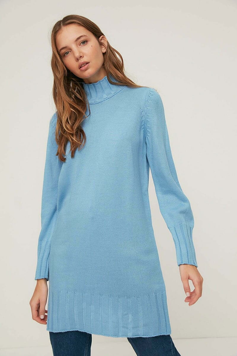 Half Turtleneck Knitwear Sweater - Sweaters 14