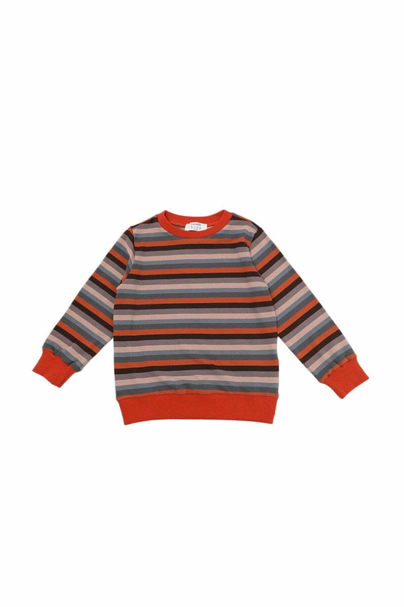 Kids Striped Crew Neck Sweater - Sweaters & Cardigans 75