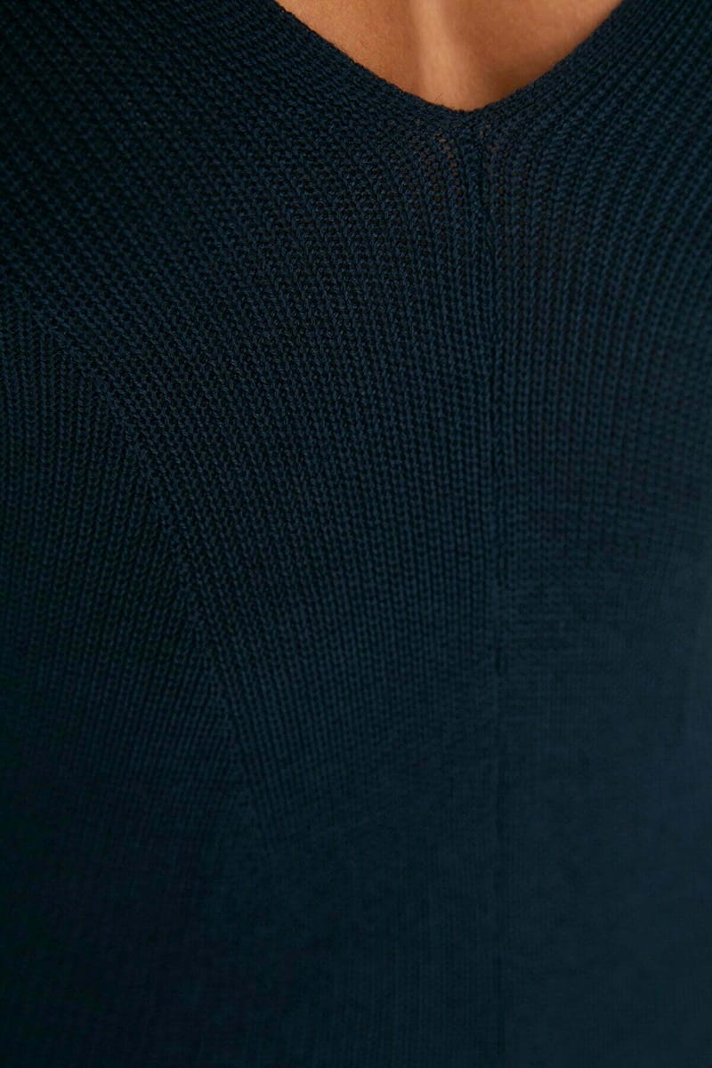 Cami Plunge Maxi Knitwear Dress - Maxi Dresses 21