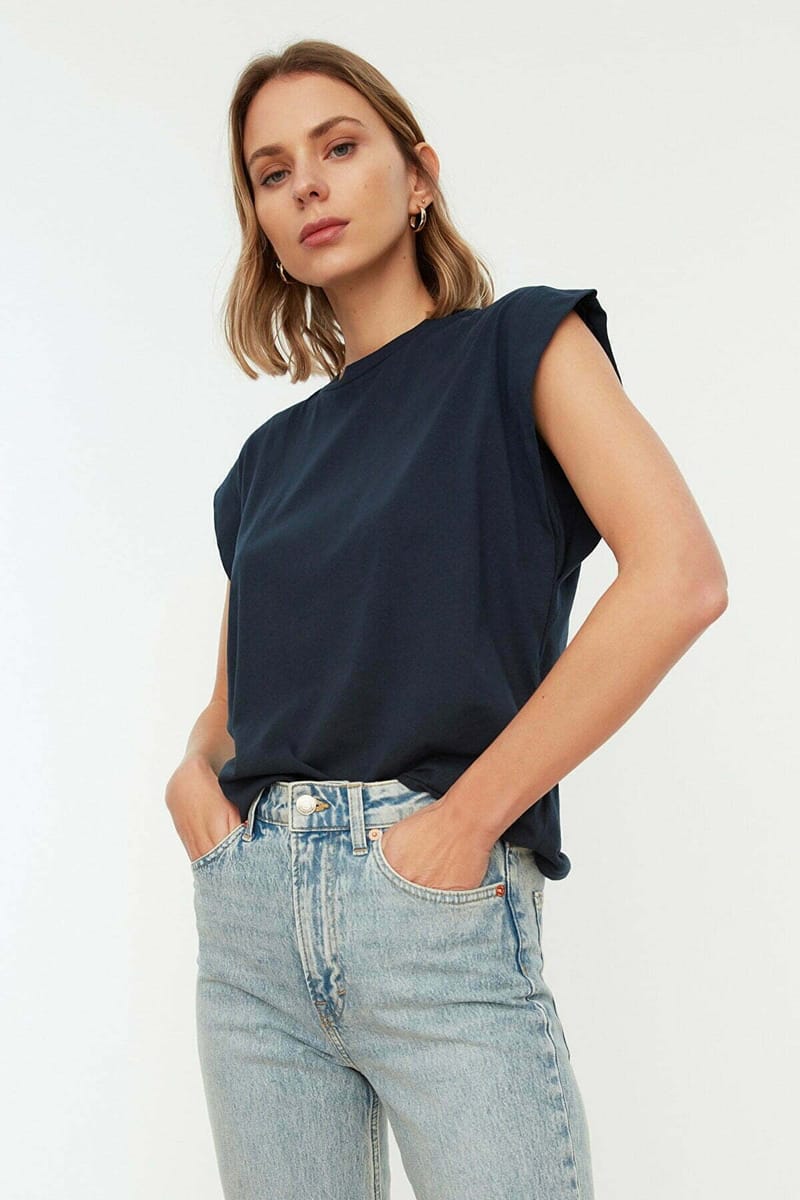 Graphic Knitted T-Shirt Graphic Knitted T-Shirt - Casual T-Shirt 56