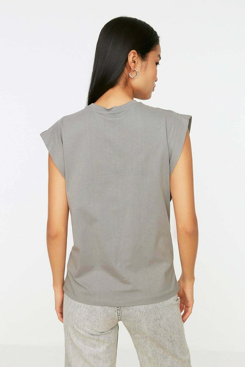 Graphic Knitted T-Shirt - Casual T-Shirt 34