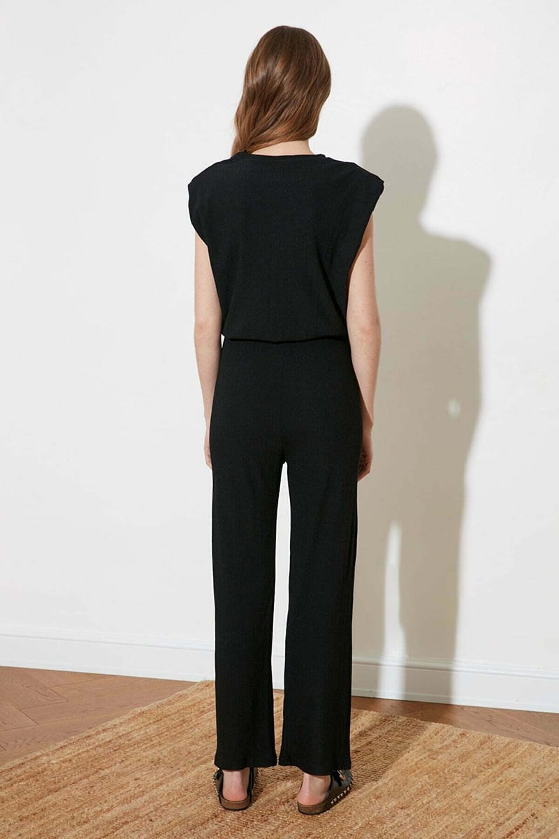 Boat Neck Knitted Top & Pants Women's Set Trendyol - Women's Co-ord Sets 60