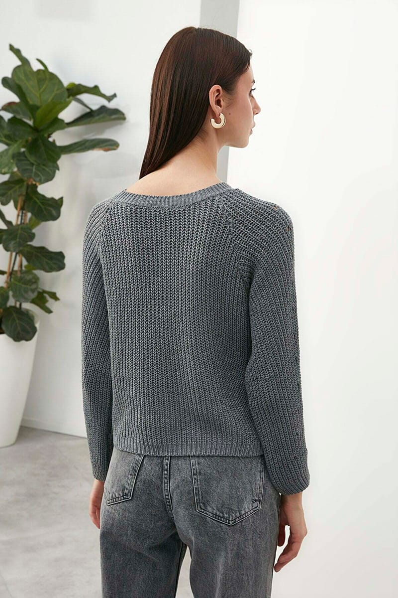 Crew Neck Women's Sweaters Crew Neck Women's Sweaters - Sweaters 14