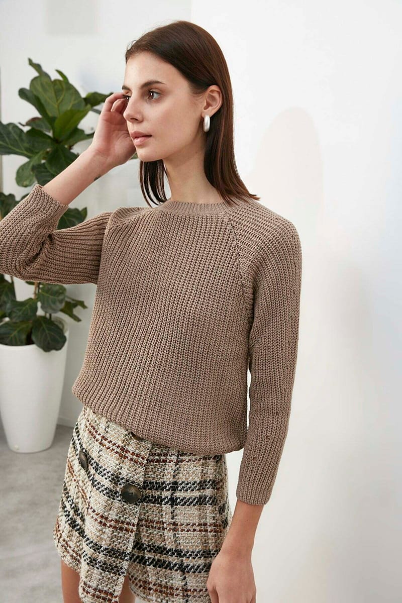 Crew Neck Women's Sweaters Crew Neck Women's Sweaters - Sweaters 16