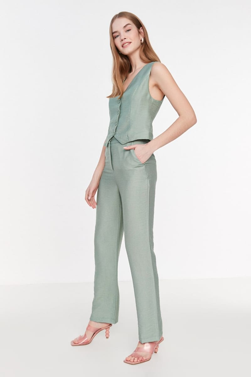 Mint High Waist Women's Pants Mint High Waist Women's Pant - Formal Pants 29