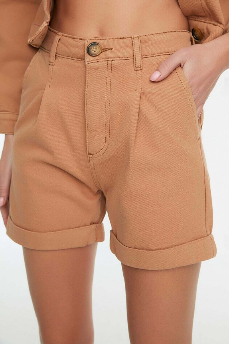 Basic Casual Shorts - Denim Shorts 23