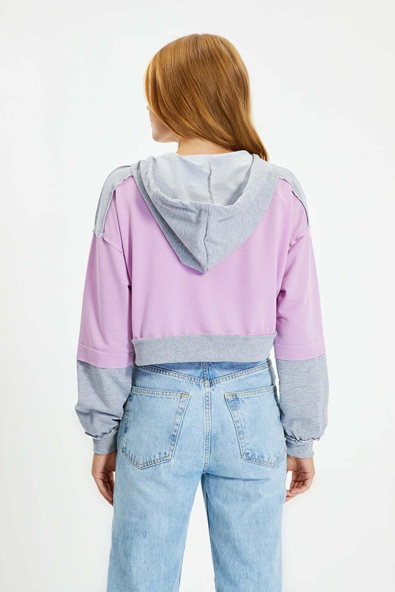 Knitted Cropped Women's Hoodie Knitted Cropped Women's Hoodie - Hoodies 39