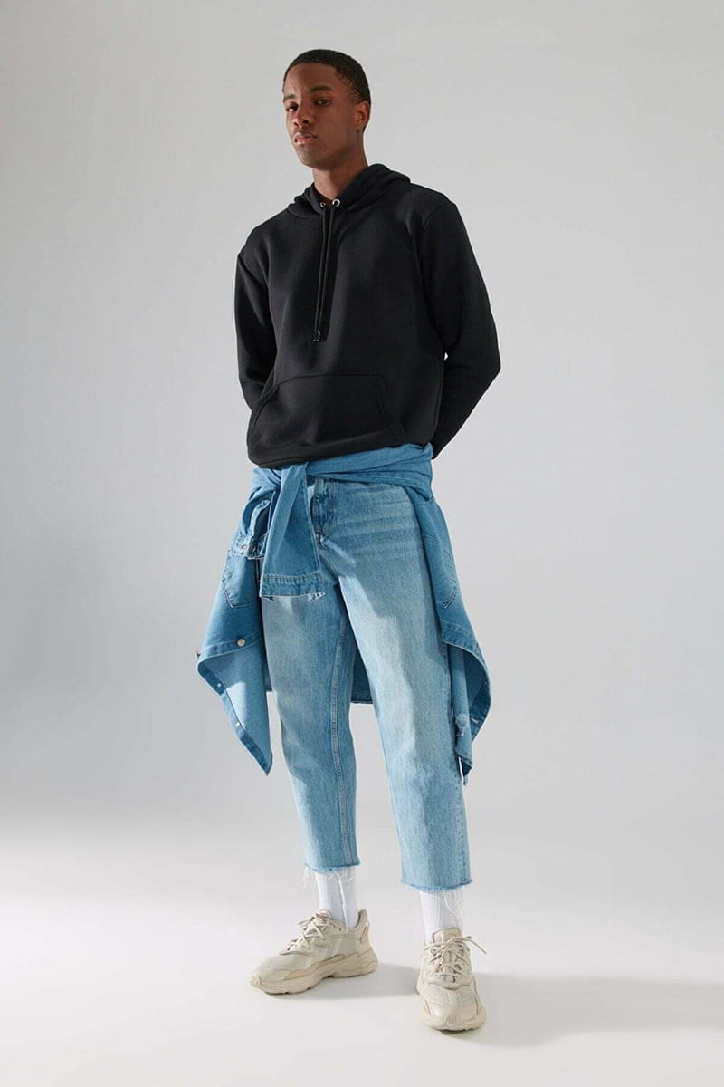 Black Essential Men's Hoodie - Hoodies 21