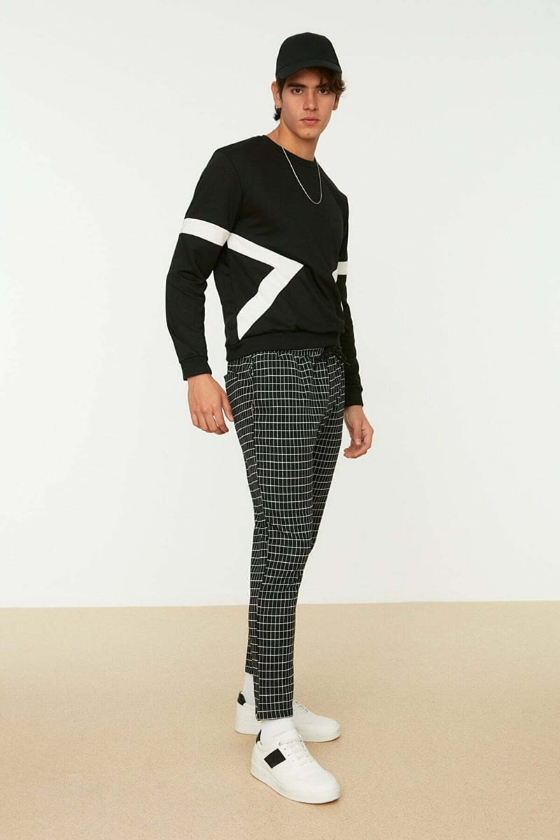 Men's Checked Sweatpants - Sweatpants 60