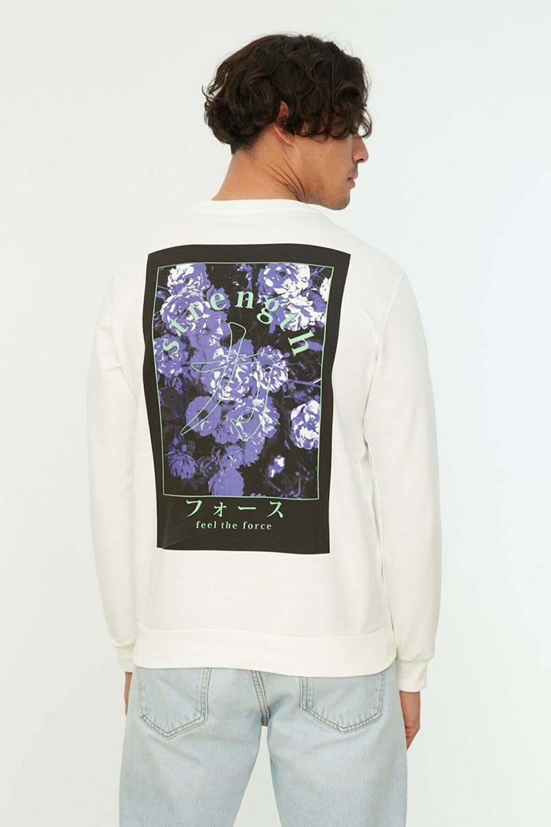 Back Print Graphic Men's Sweatshirt Back Print Graphic Men's Sweatshirt - Sweatshirts 33