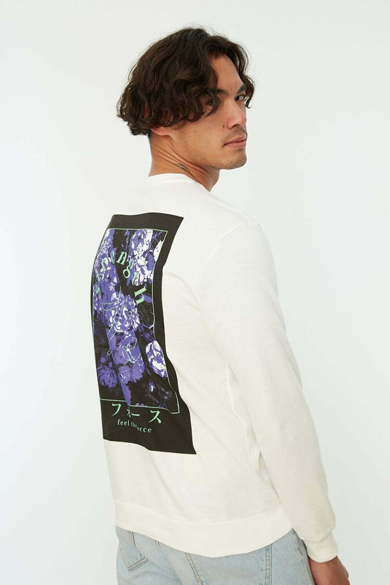 Back Print Graphic Men's Sweatshirt Back Print Graphic Men's Sweatshirt - Sweatshirts 35