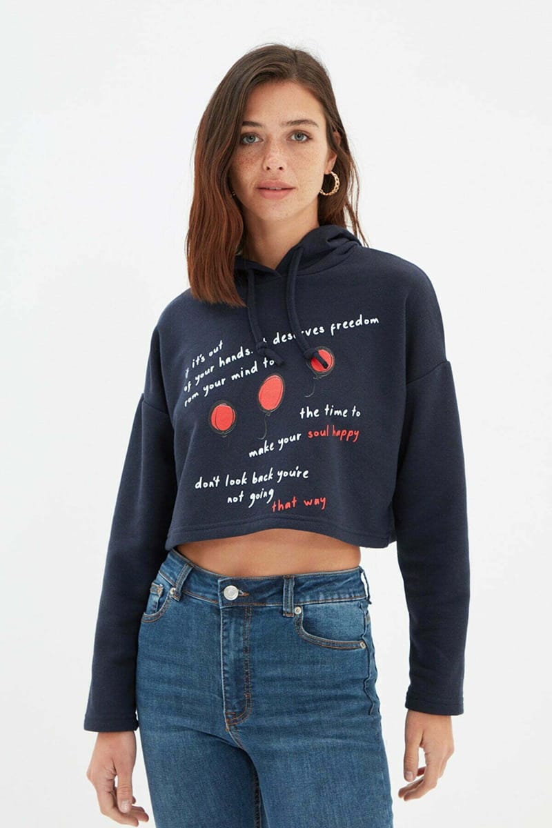 Trendyol - Women's Hoodies 44