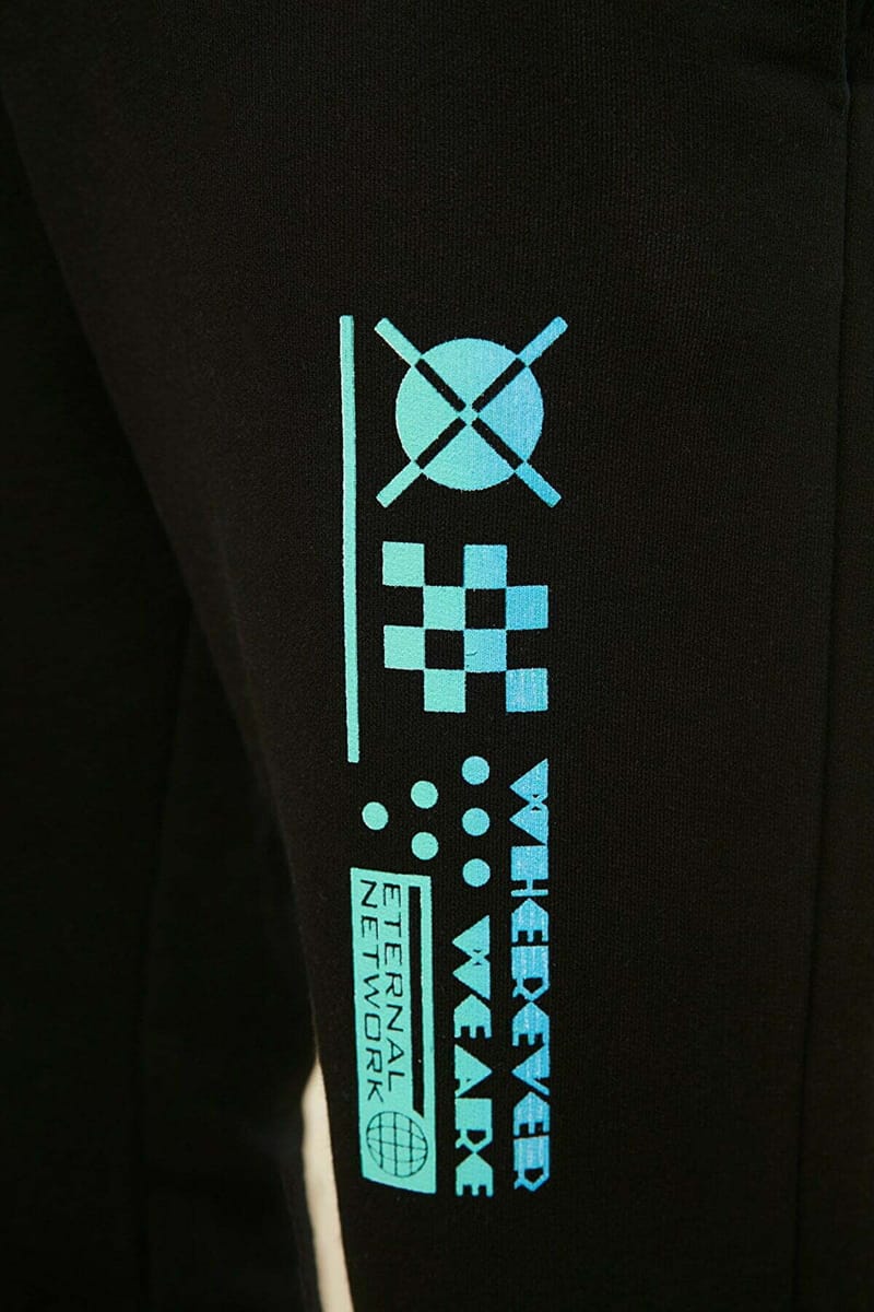 Regular Fit Printed Men's Sweatpants - Sweatpants 67