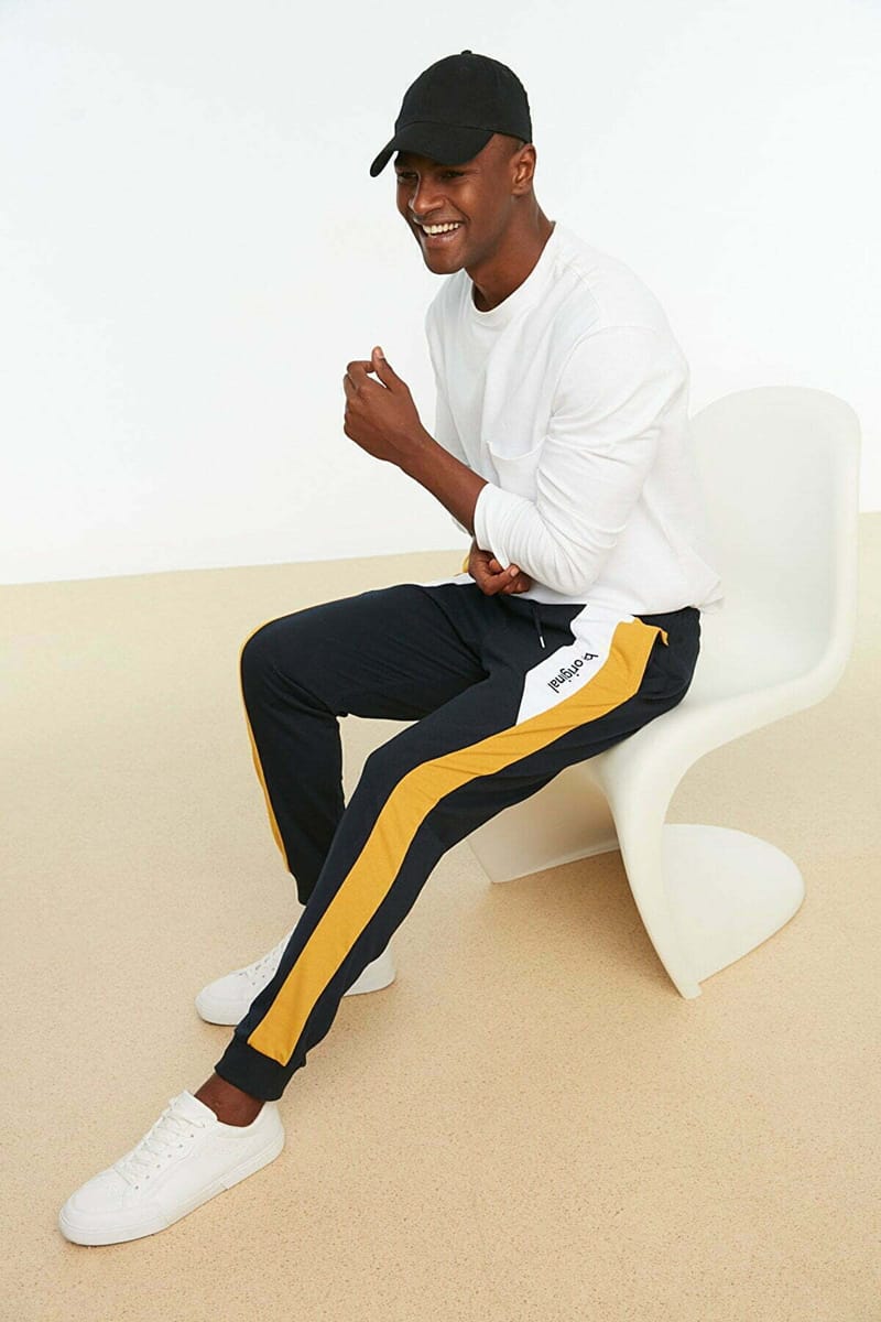 Be Original Cuffed Sweatpants Trendyol - Men's Sweatpants 38