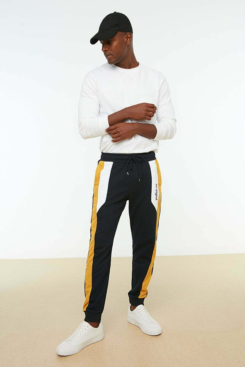 Be Original Cuffed Sweatpants Trendyol - Men's Sweatpants 35
