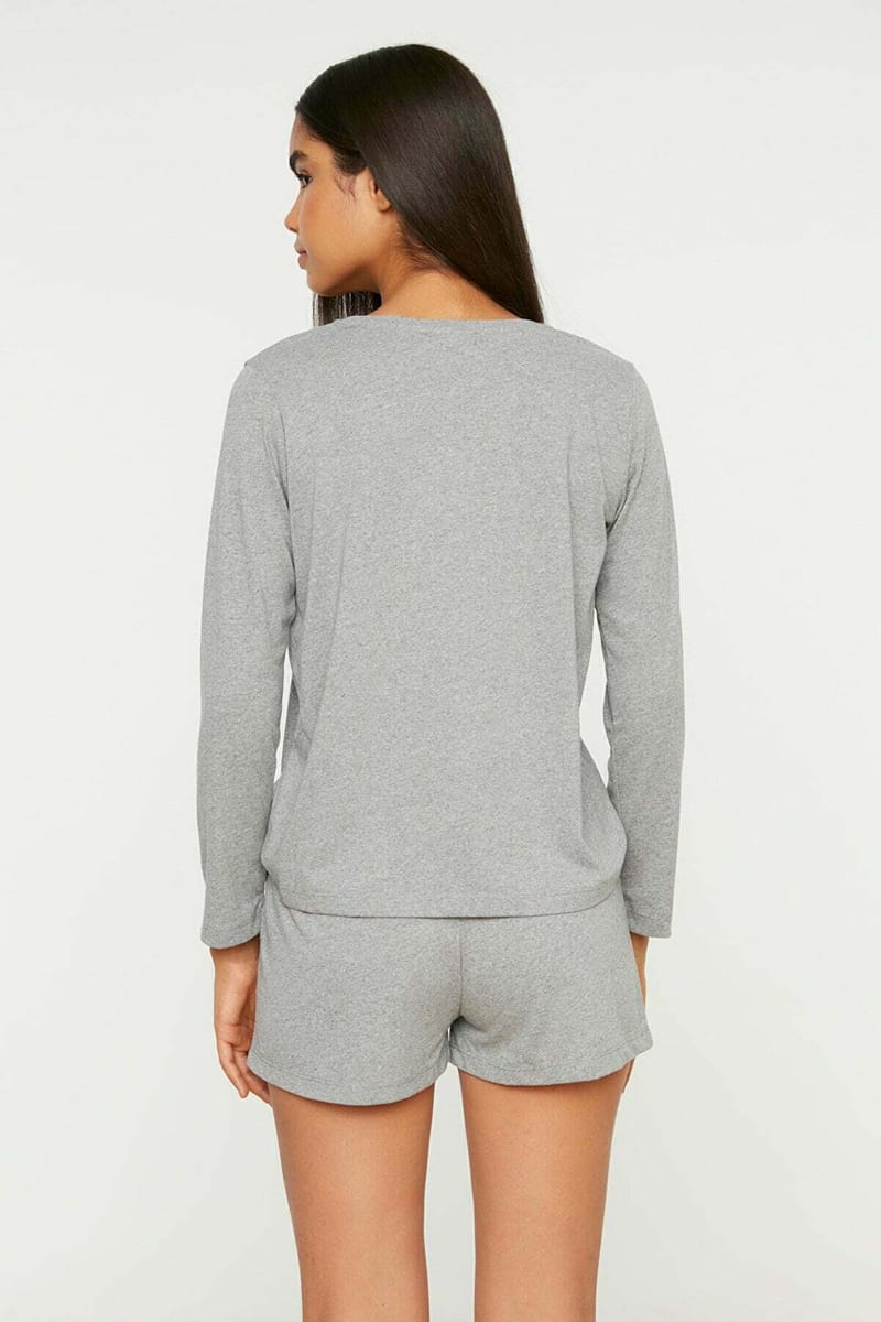 Graphic Knitted Pyjama Set - Co-ord Sets 19