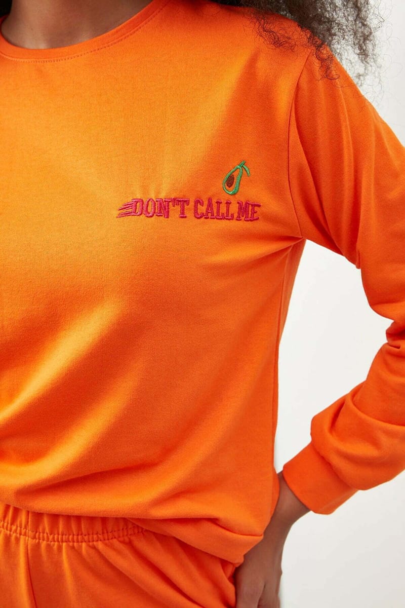 Crew Neck Embroidered Top & Shorts Set - Co-ord Sets 27